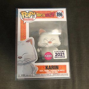 Funko POP! Animation Dragon Ball Z Karin #896 [Flocked] Exclusive
